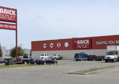 United Furniture and Brick Warehouse, Red Deer.